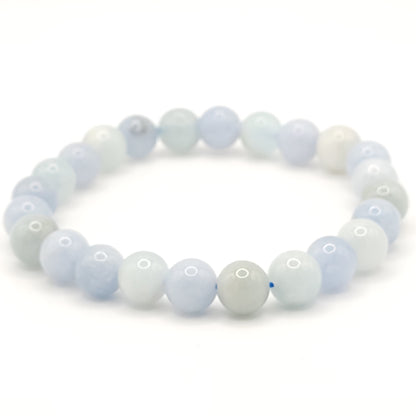 Aquamarine Bracelet Size 8mm