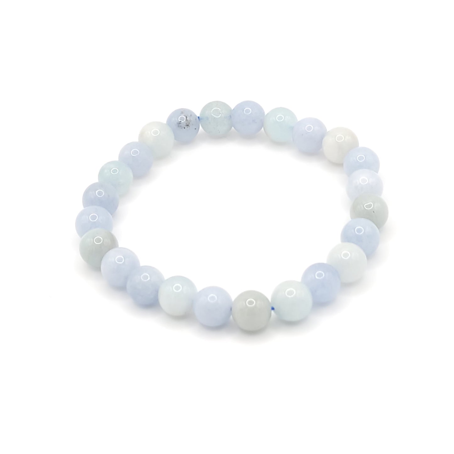 Aquamarine Bracelet Size 8mm