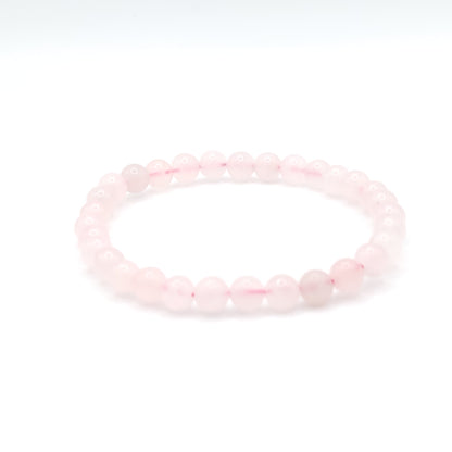 Rose Quartz Bracelet size 6mm