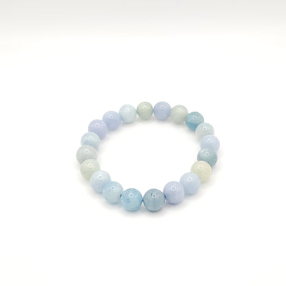 Aquamarine Bracelet Size 10mm