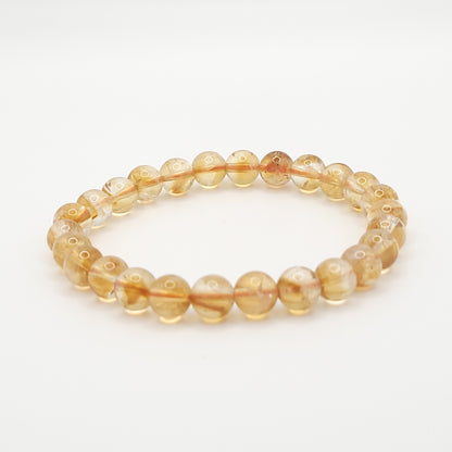 Natural Citrine Bracelet Size 8mm