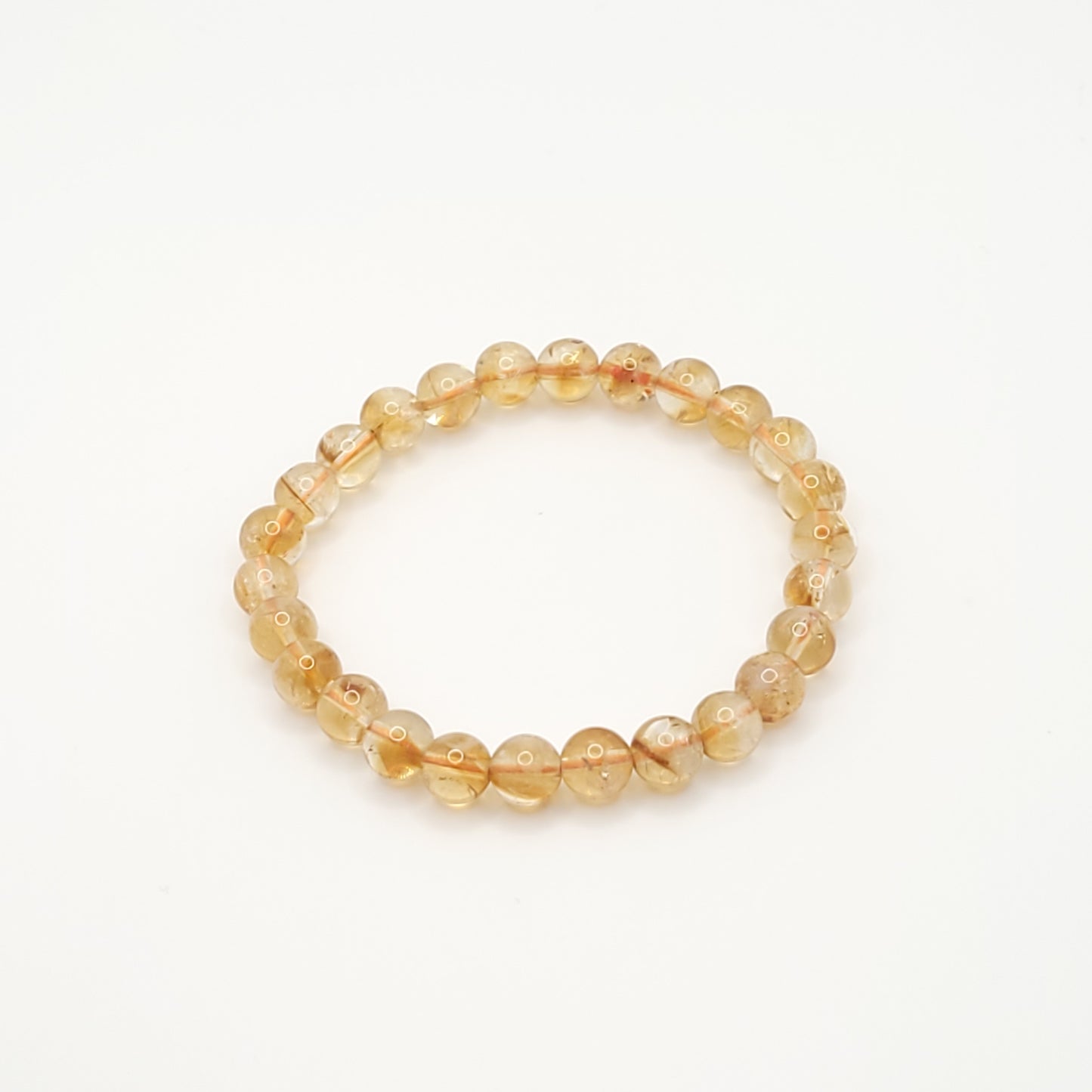 Natural Citrine Bracelet Size 8mm