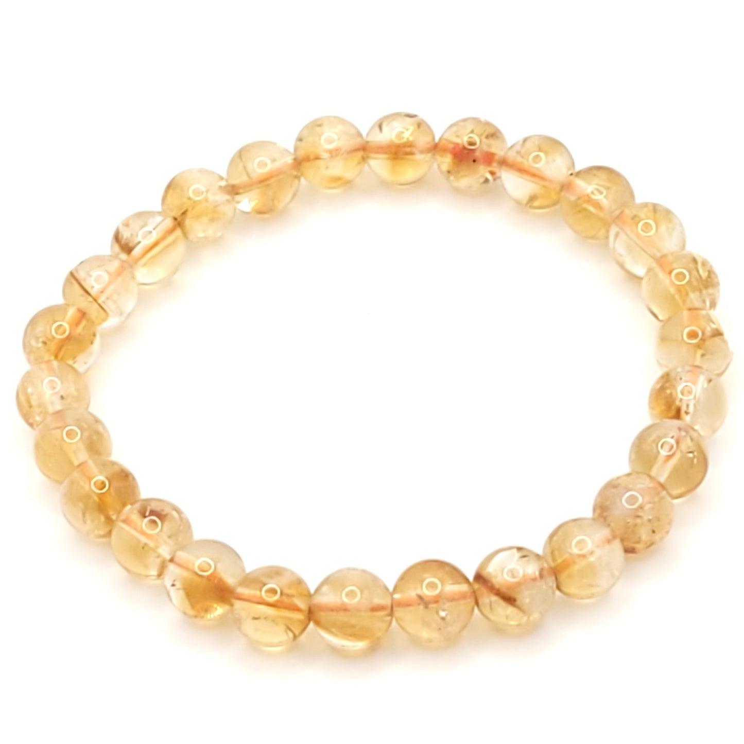 Natural Citrine Bracelet Size 8mm