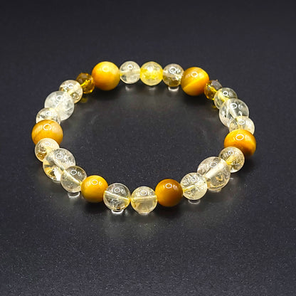 Citrine Stretch Bracelet 7.5mm