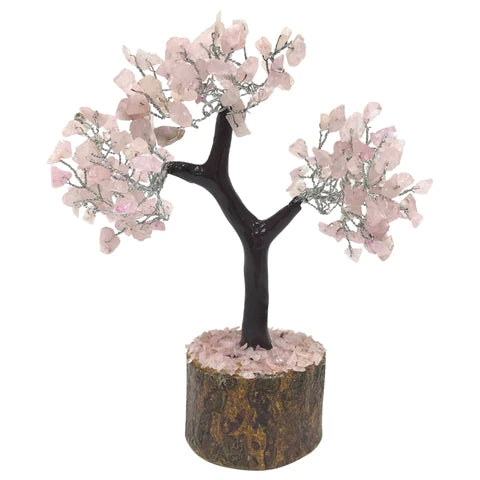 Rose Quartz Tree Of Life 160Ct