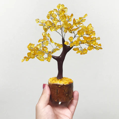 Citrine Tree Of Life 160 Ct